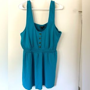 Torrid Peplum-Style Tank with Button Detail